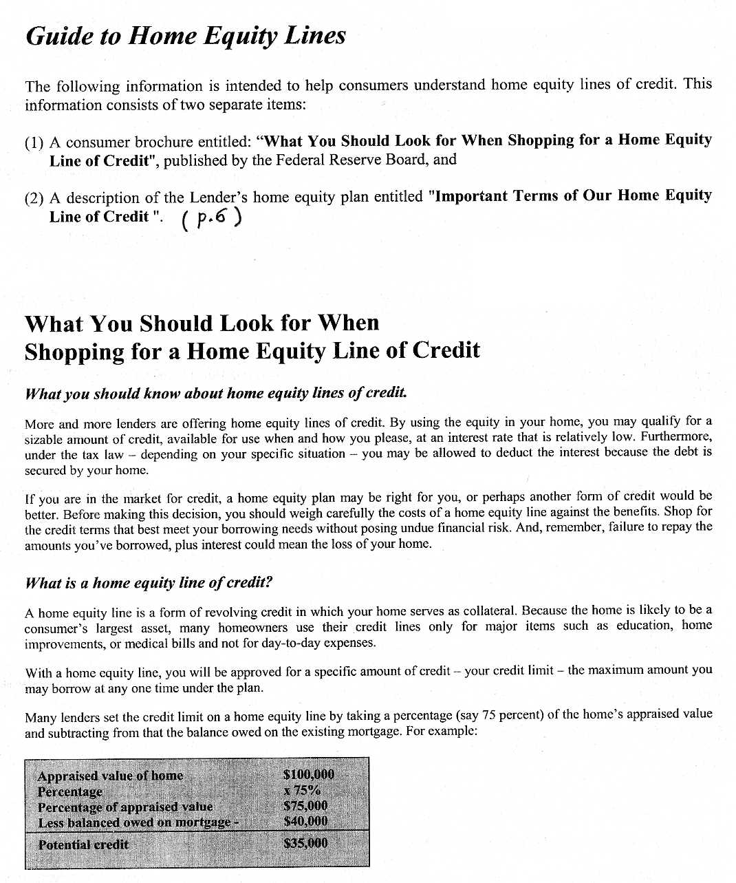 Guide to Home Equity Loans  001